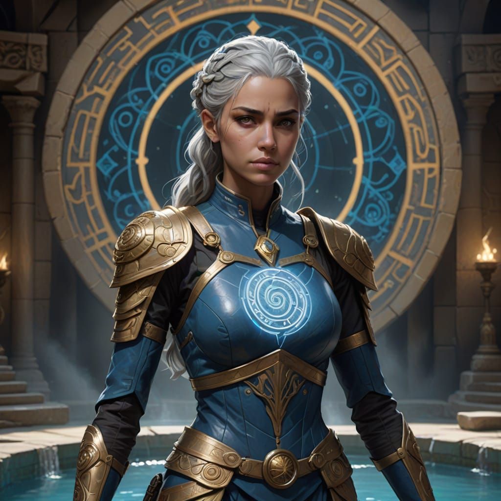 Cyberpunk Scene Concept Art of Harmonization Cascade