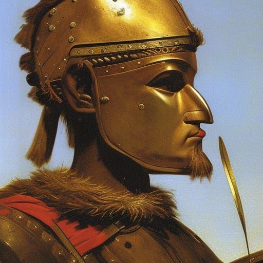 Aethiops quindam e numero militari (210 CE)