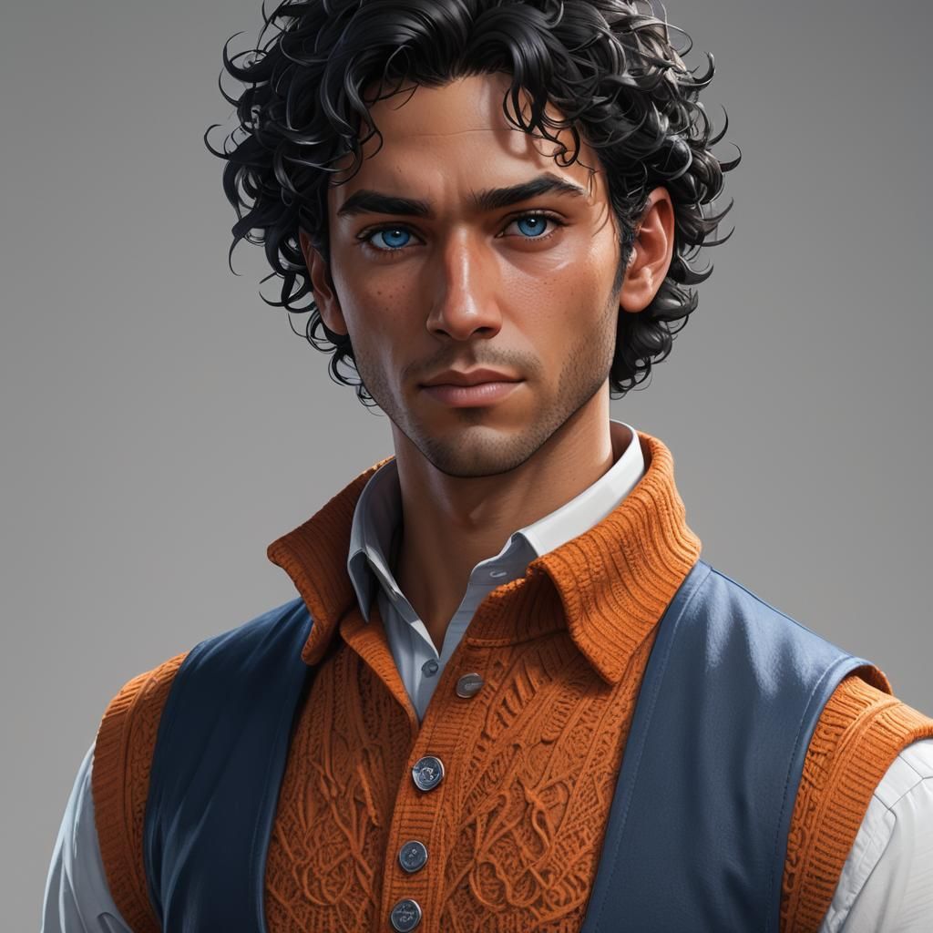 Fantasy Portrait of a Young FBI Agent