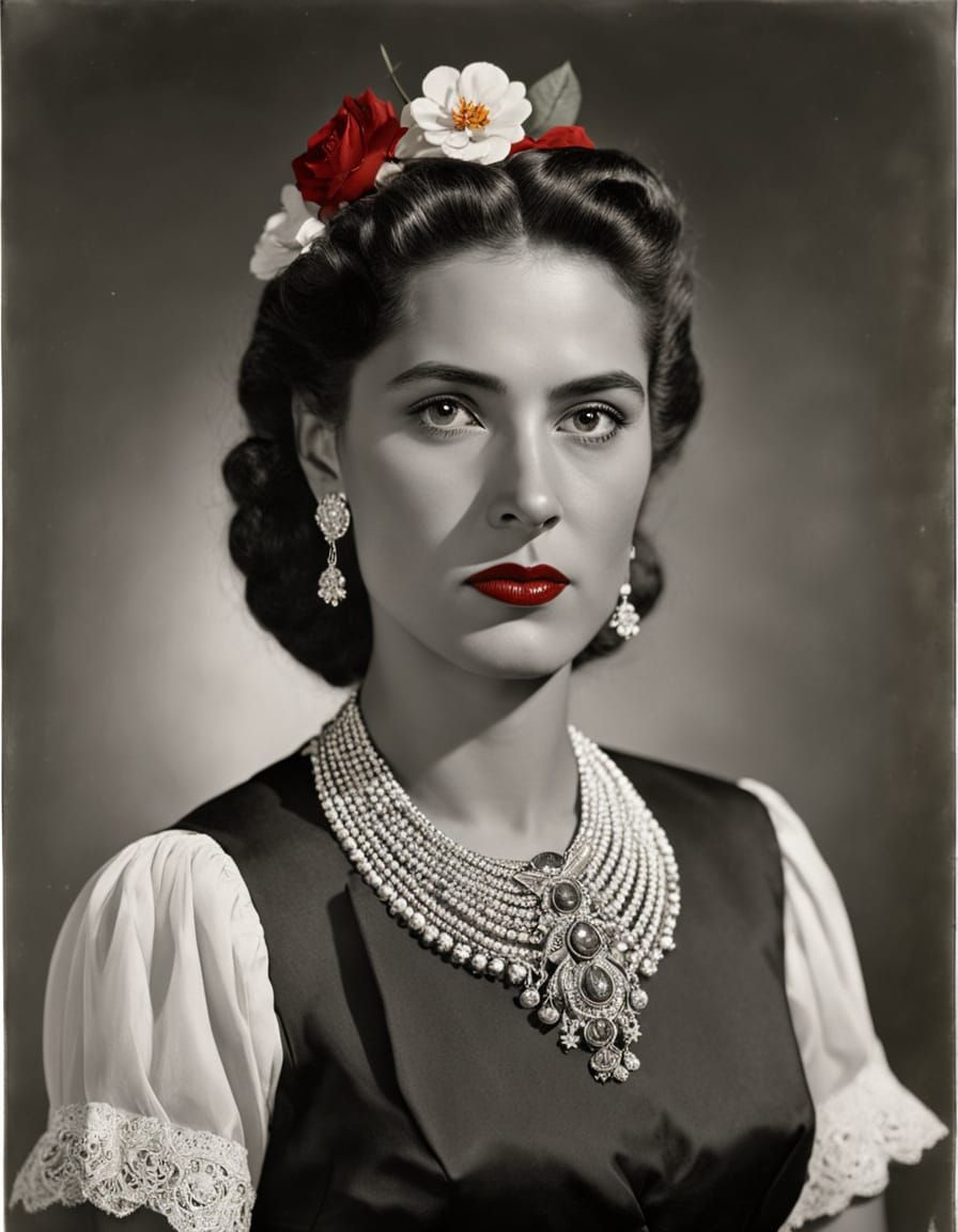 1940s Mexican-American Woman in Los Angeles