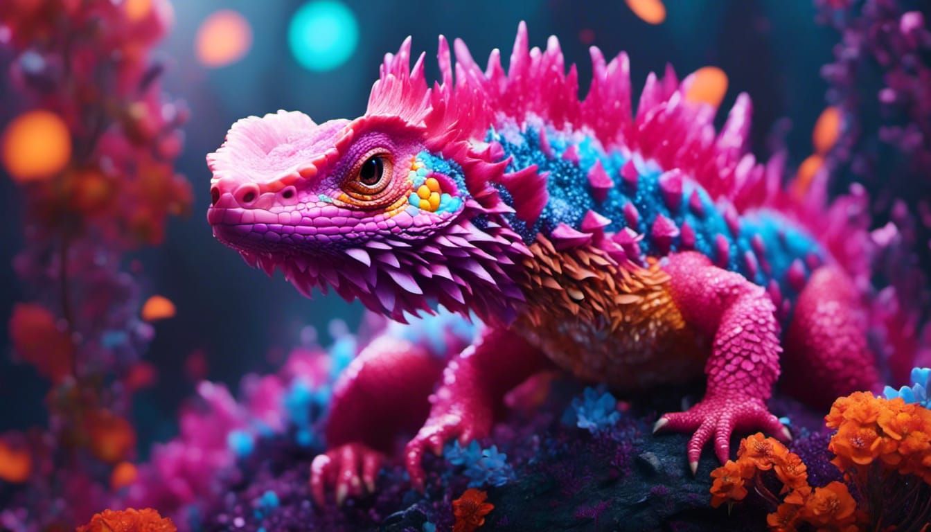 Colorful Lizard