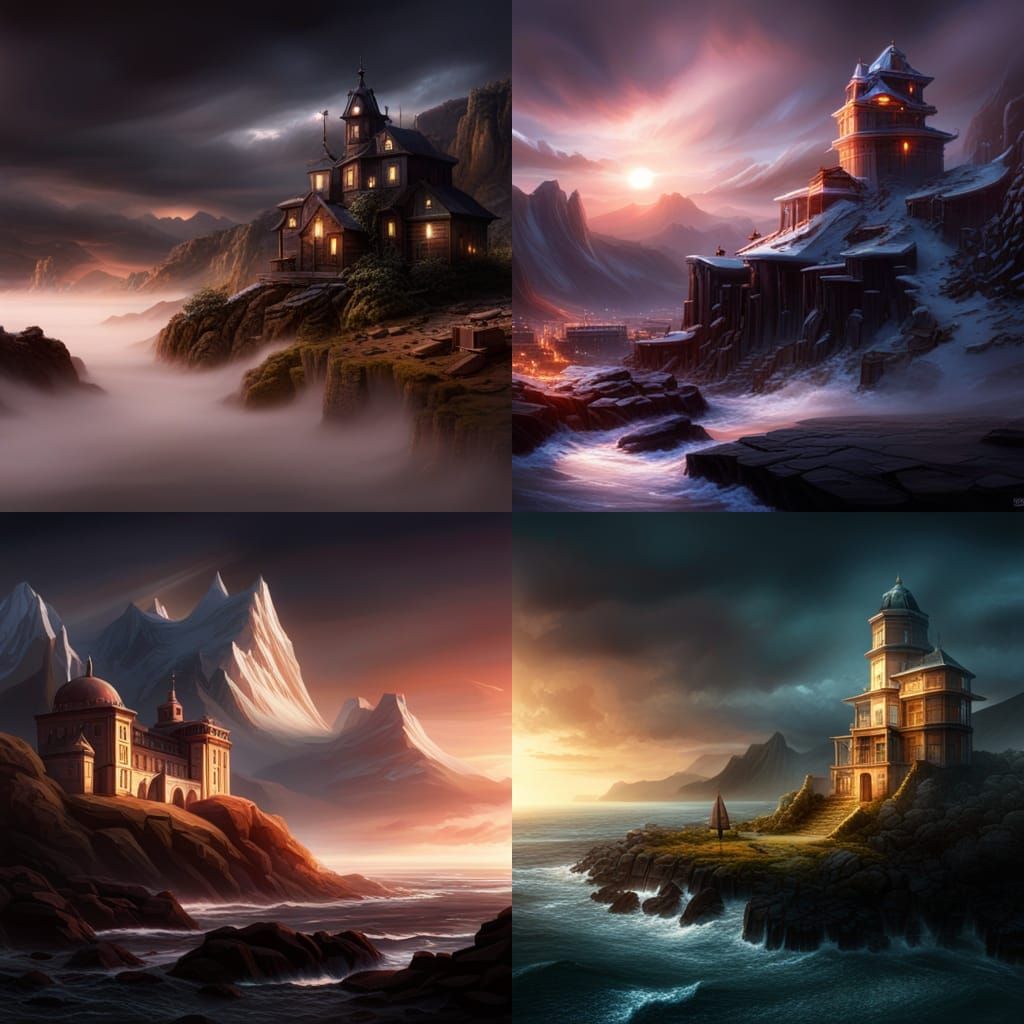 Epic Cinematic Digital Matte Painting