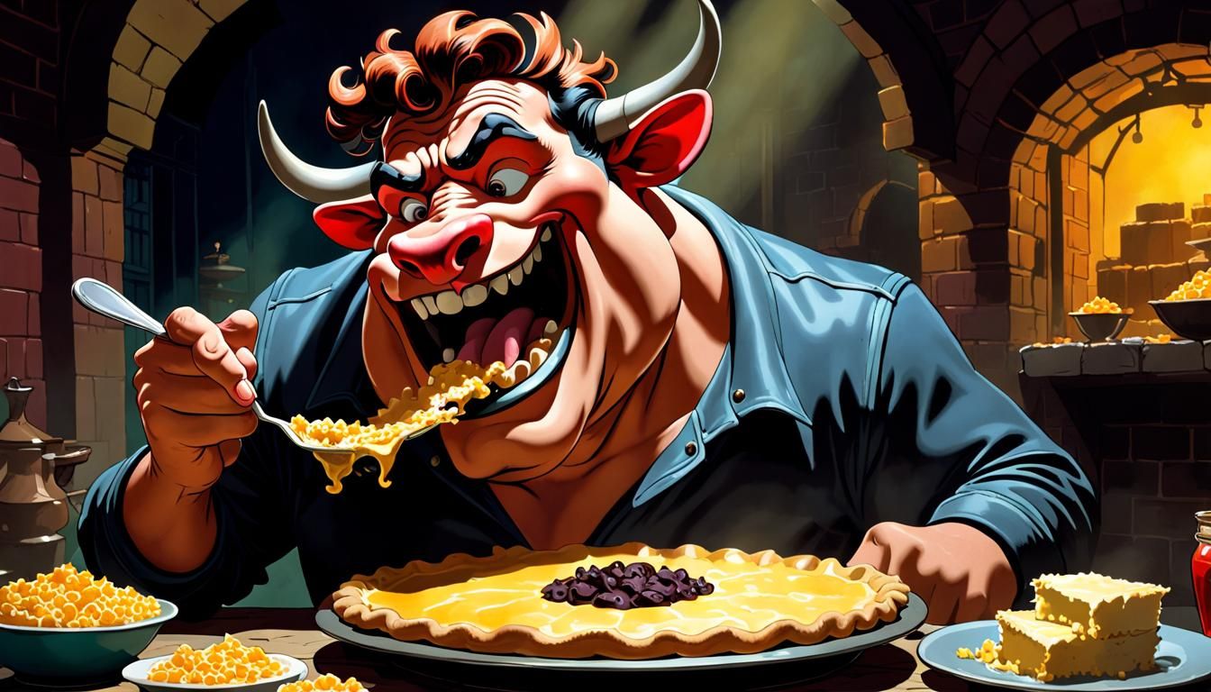There's no easy way to eat Mac 'N' Cheese Pie
