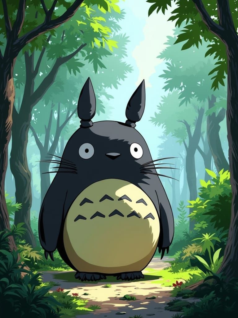 <lora:Bliteus:0.6> <lora:Limen:0.2> my neighbor totoro
