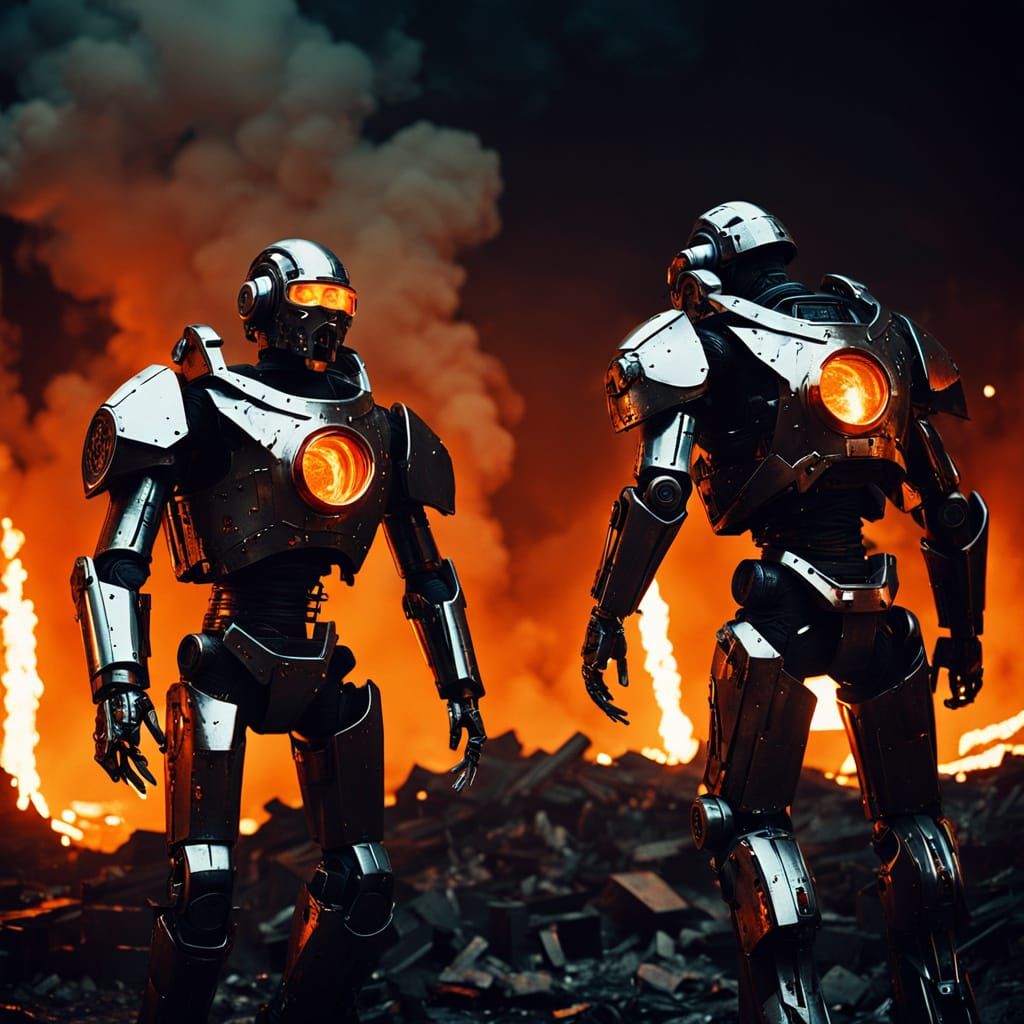 FORMING FROM THE MOLTEN RUBBLE