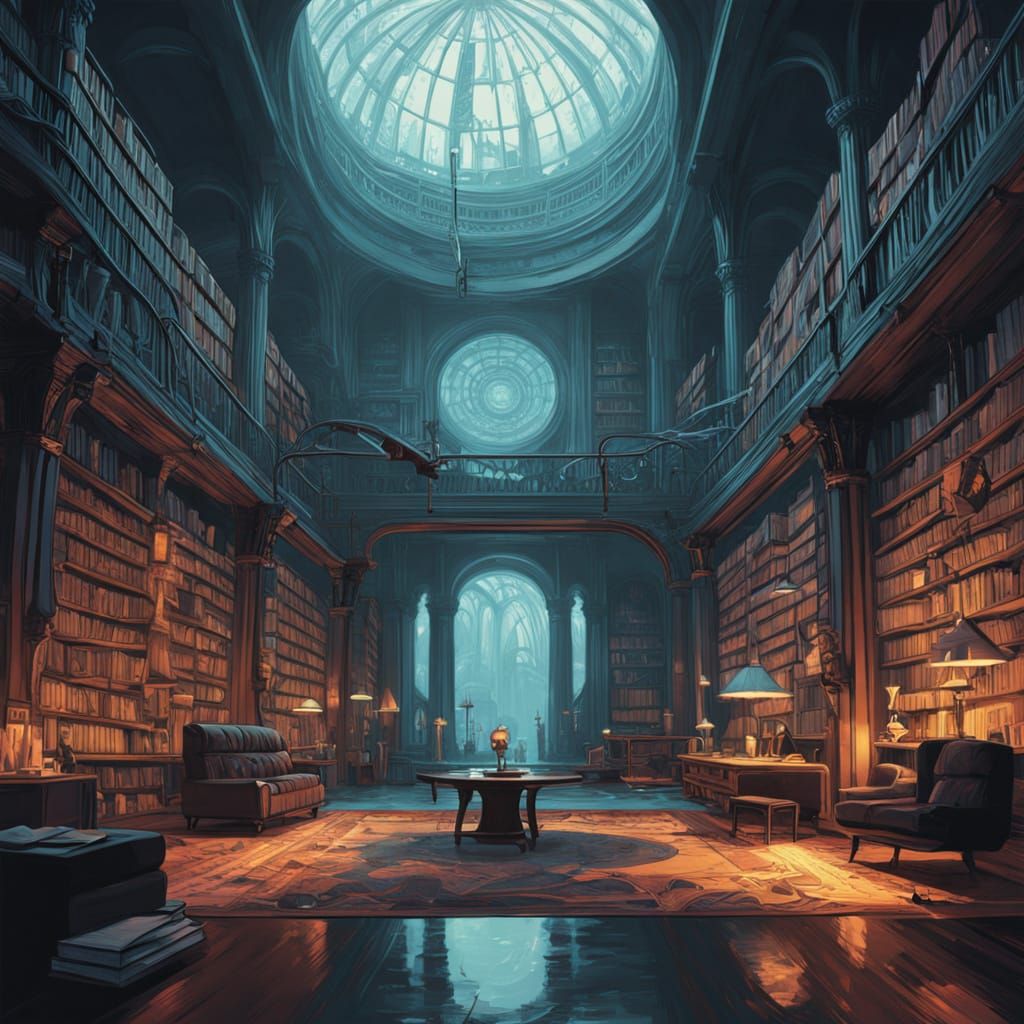 Enchanted Library of Cosmic Knowledge