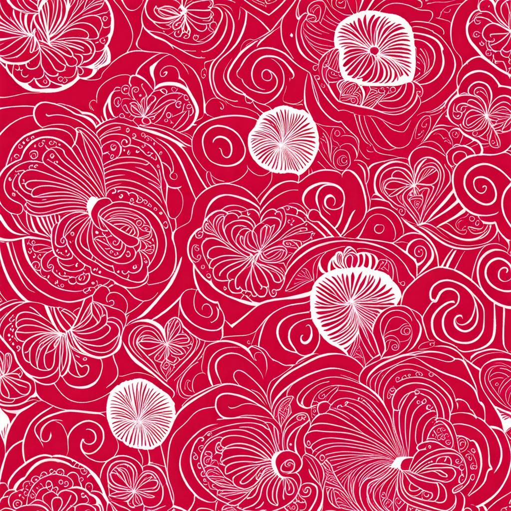 AI Interpretation of Valentine's Day Concept