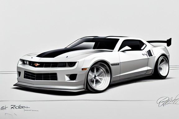 Camaro iroc, supercar ver