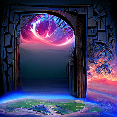 Enigmatic Portal to Another World