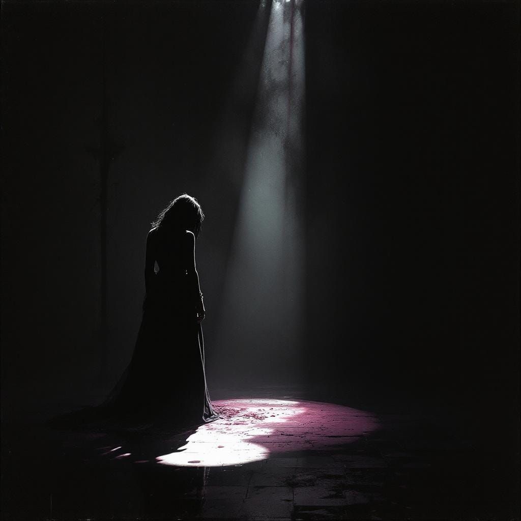 Gothic Drama in a Dark Shadows Aesthetic