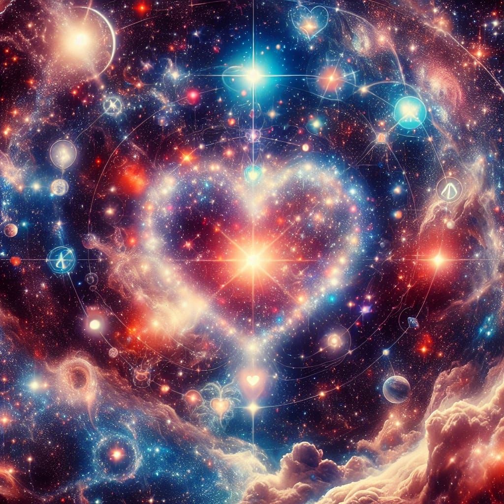 A Utopian Cosmos of Unconditional Love and Peace