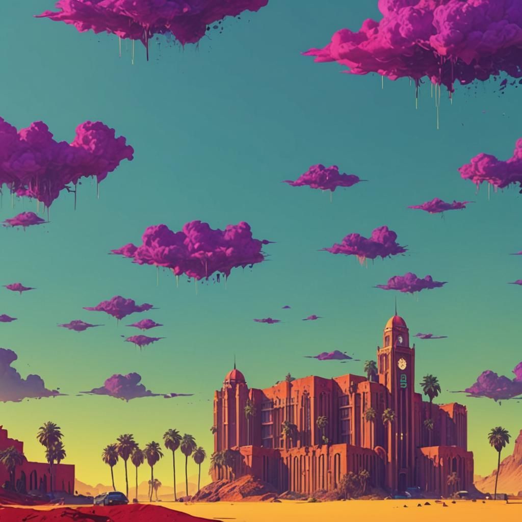 Hotel California: Abstract Art in Deep Color