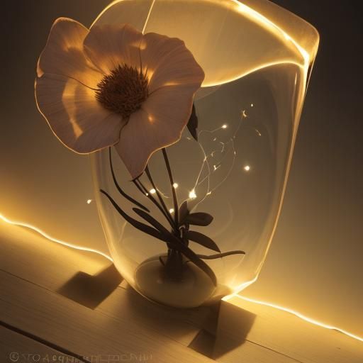 Mysterious Light Emanating from Within