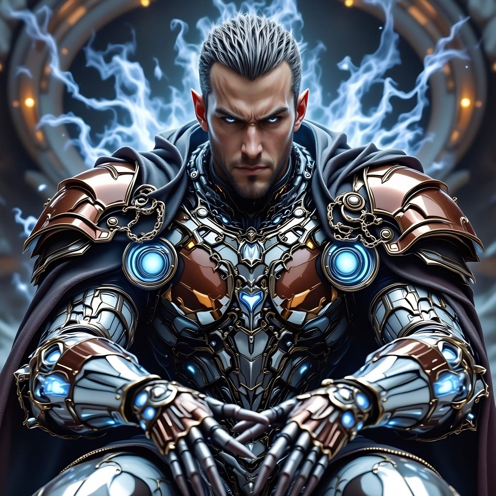 Theron, the Prince of the Feld Dynasty and brother to the infamous Cintara