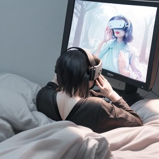 Poignant VR Farewell in a Virtual Society