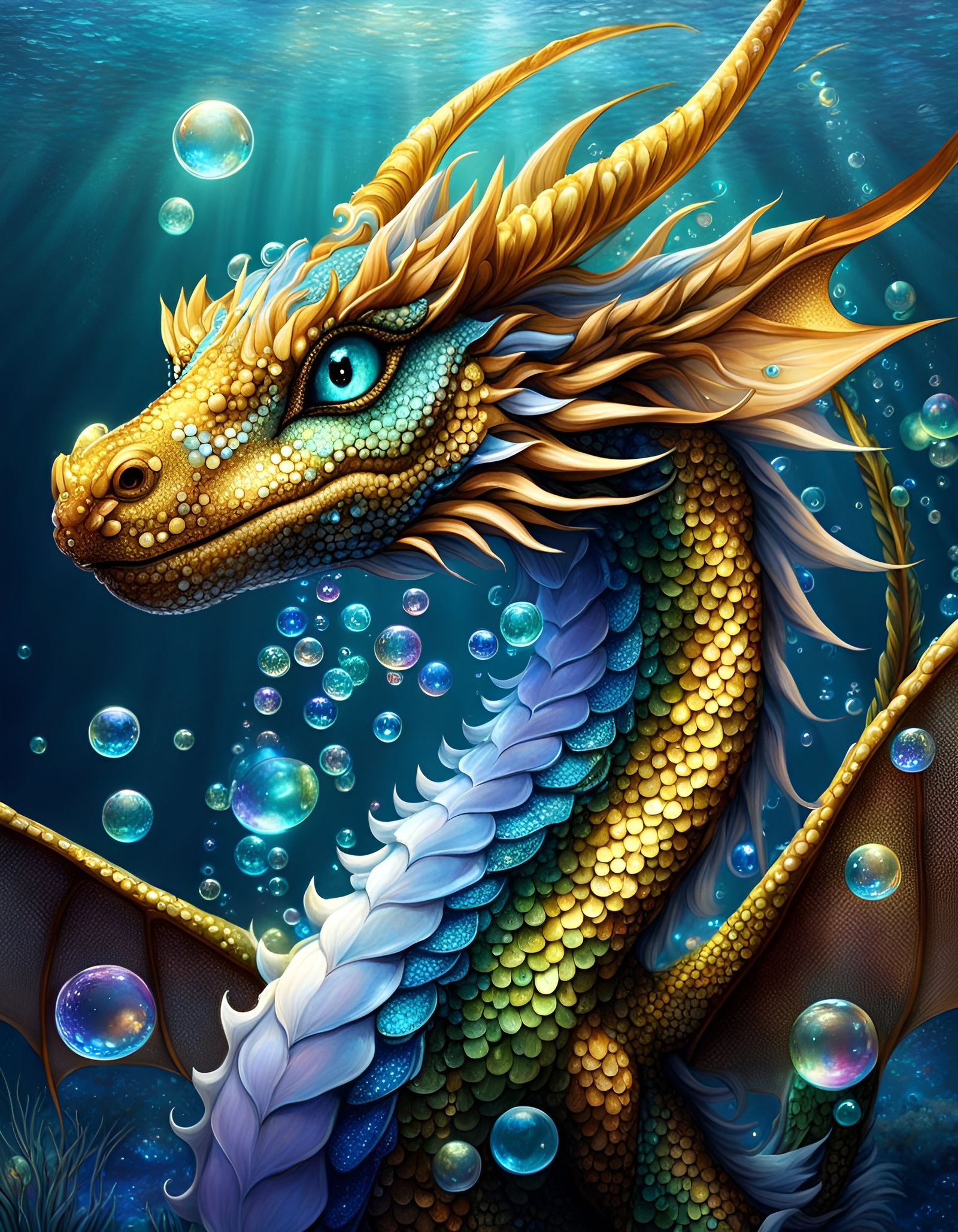 Aquatic Fairy Dragon