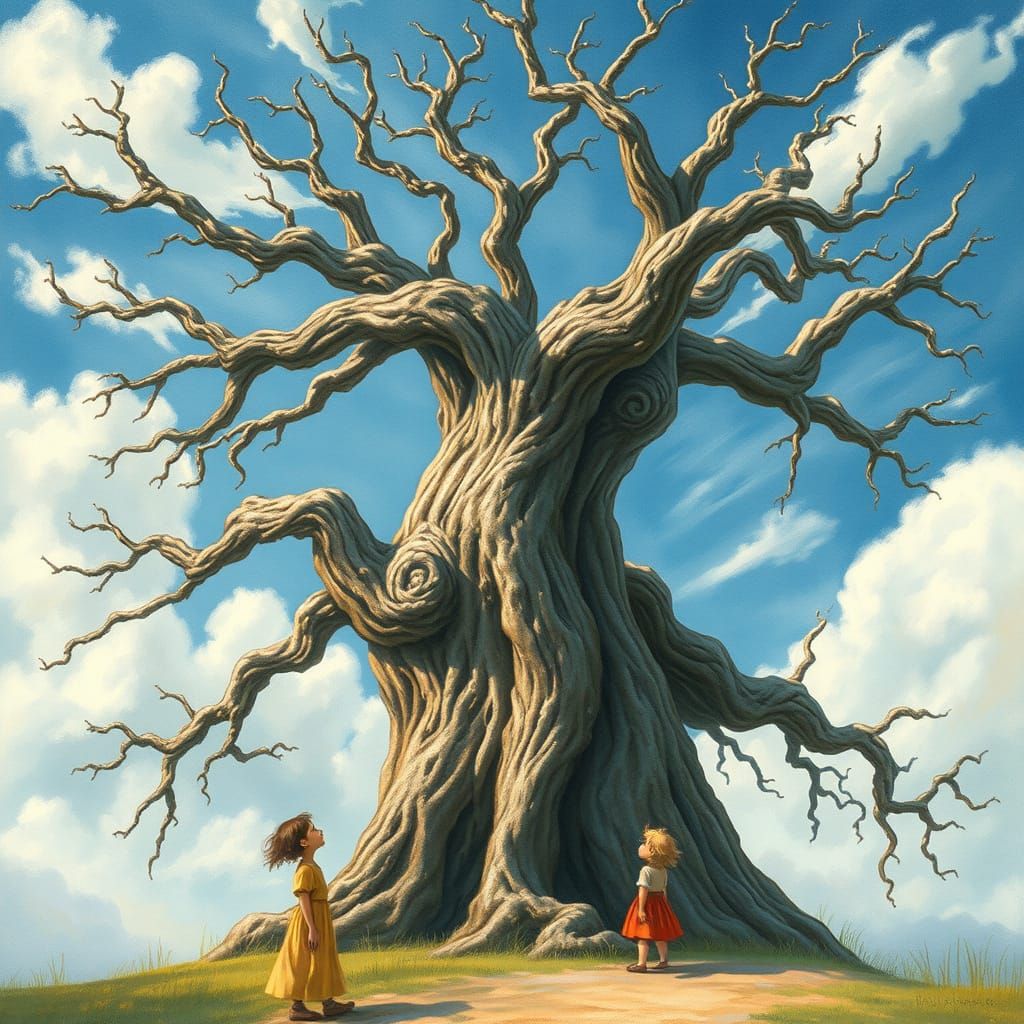 Whimsical Children Encounter Enchanted Faraway Tree