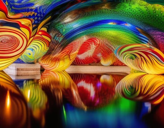 Complex Ambigram Collaboration with Dynamic Lighting