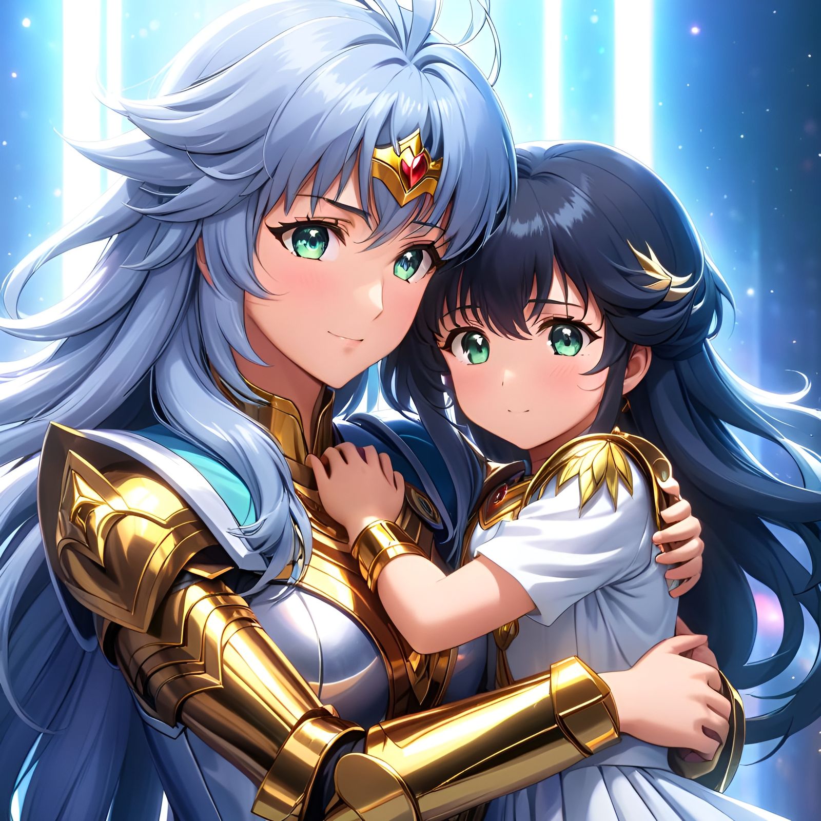 Emotional Reunion of Mother and Daughter in 8K