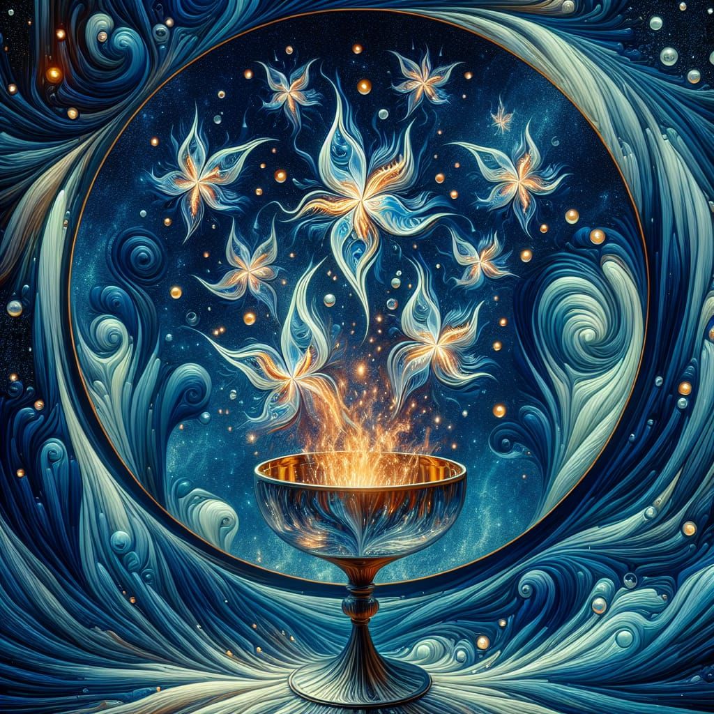 MPR ON - Glowwings Against an Inky-Blue Sky of Liquified Sta...