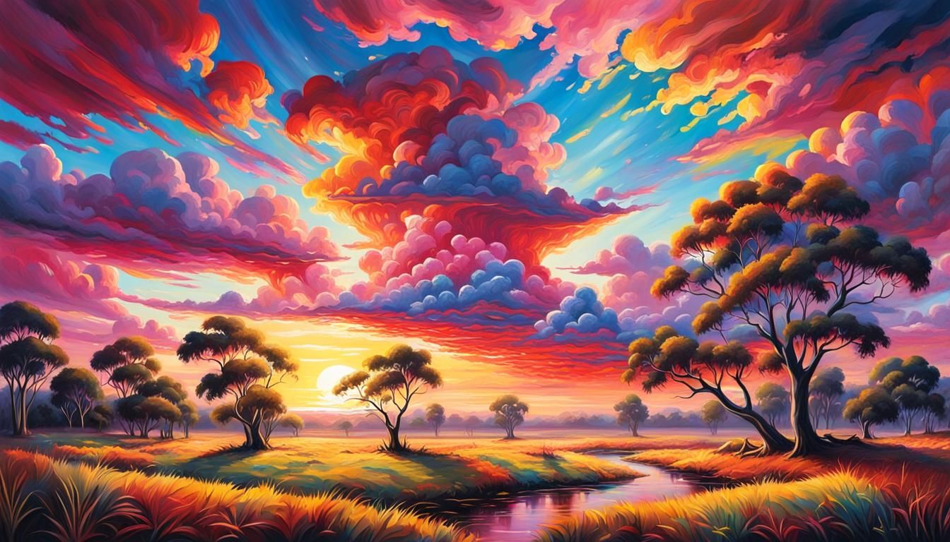 Stunning Aussie sunrise