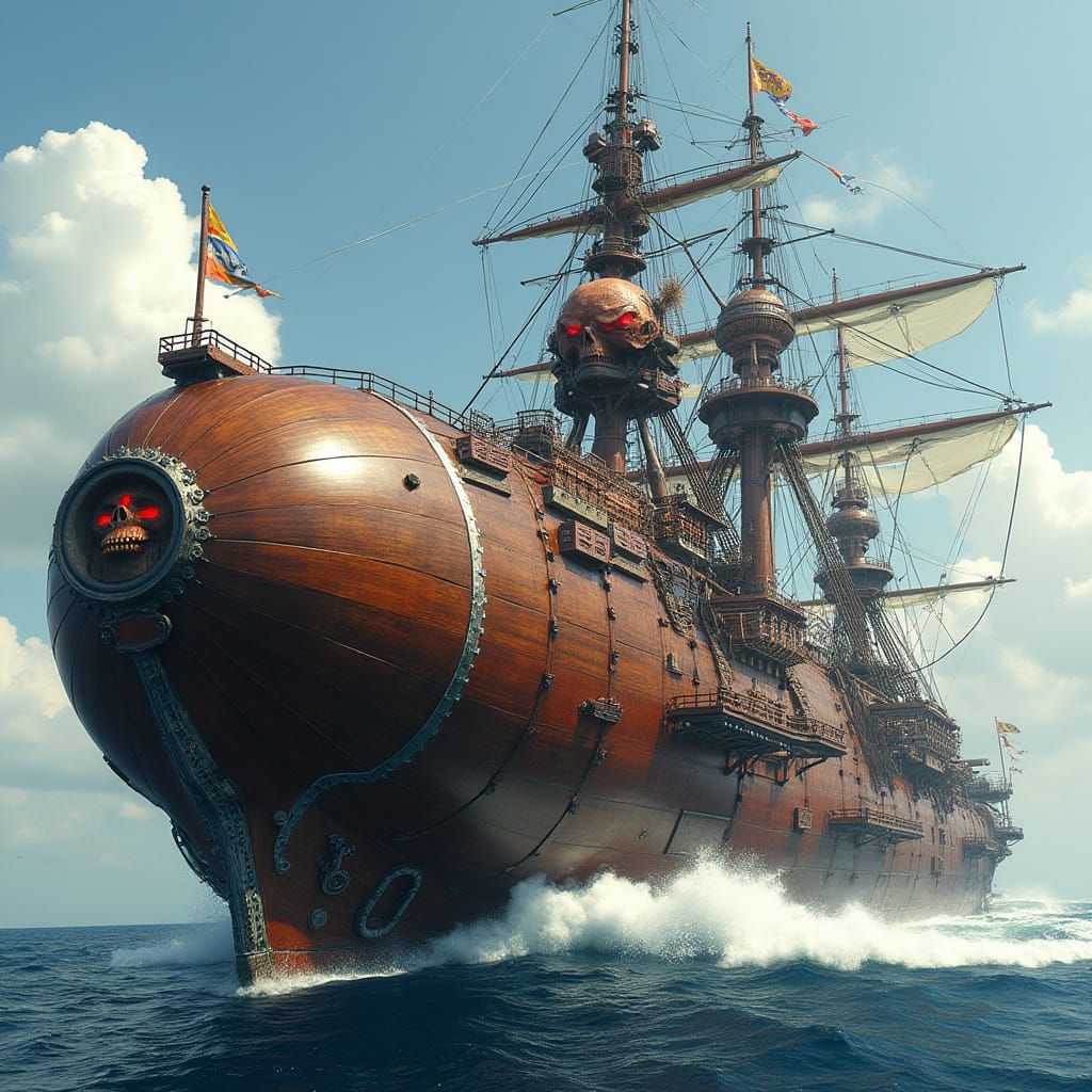 Majestic Taiko Drum Battleship