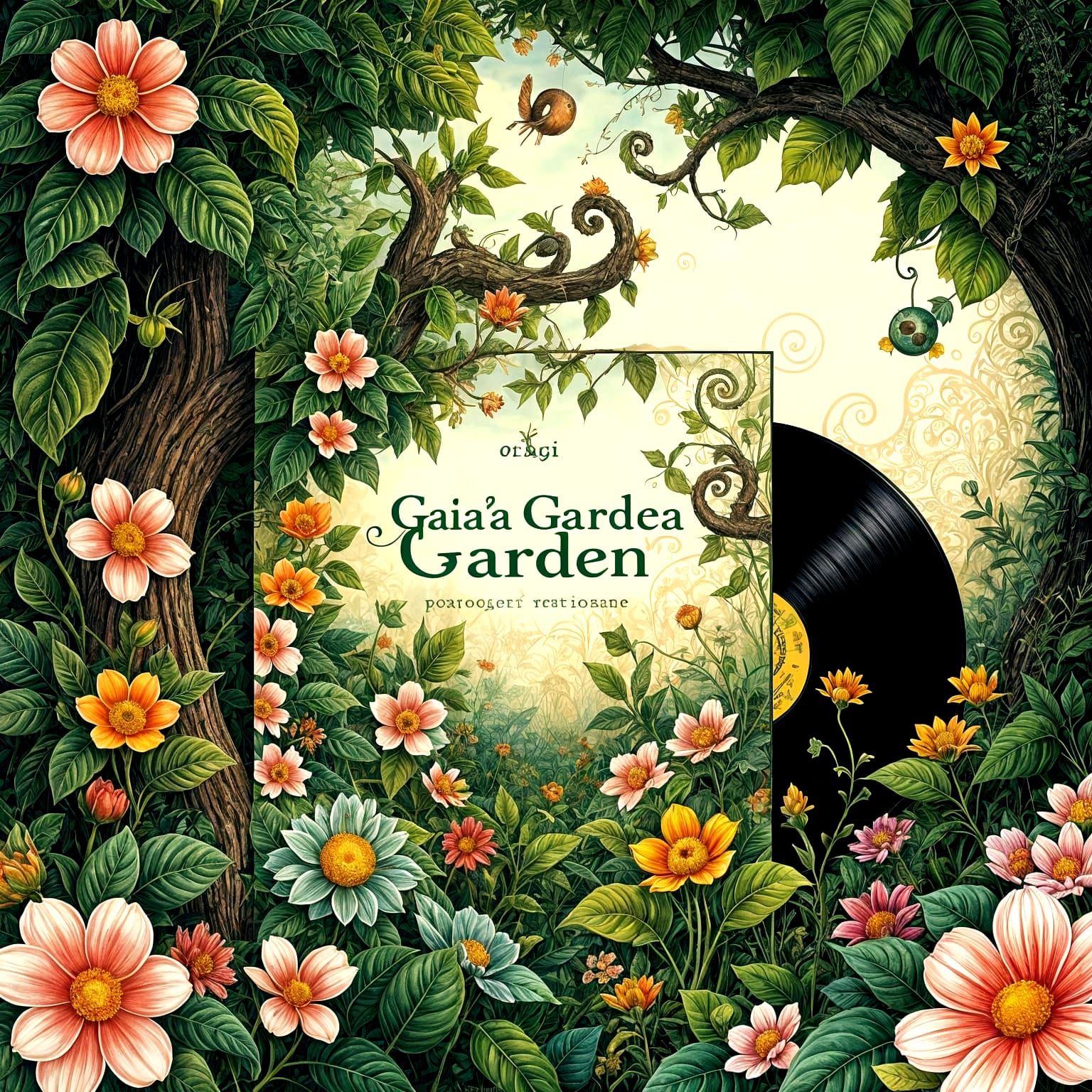Gaia's Garden Album Art: Songs of Paradise