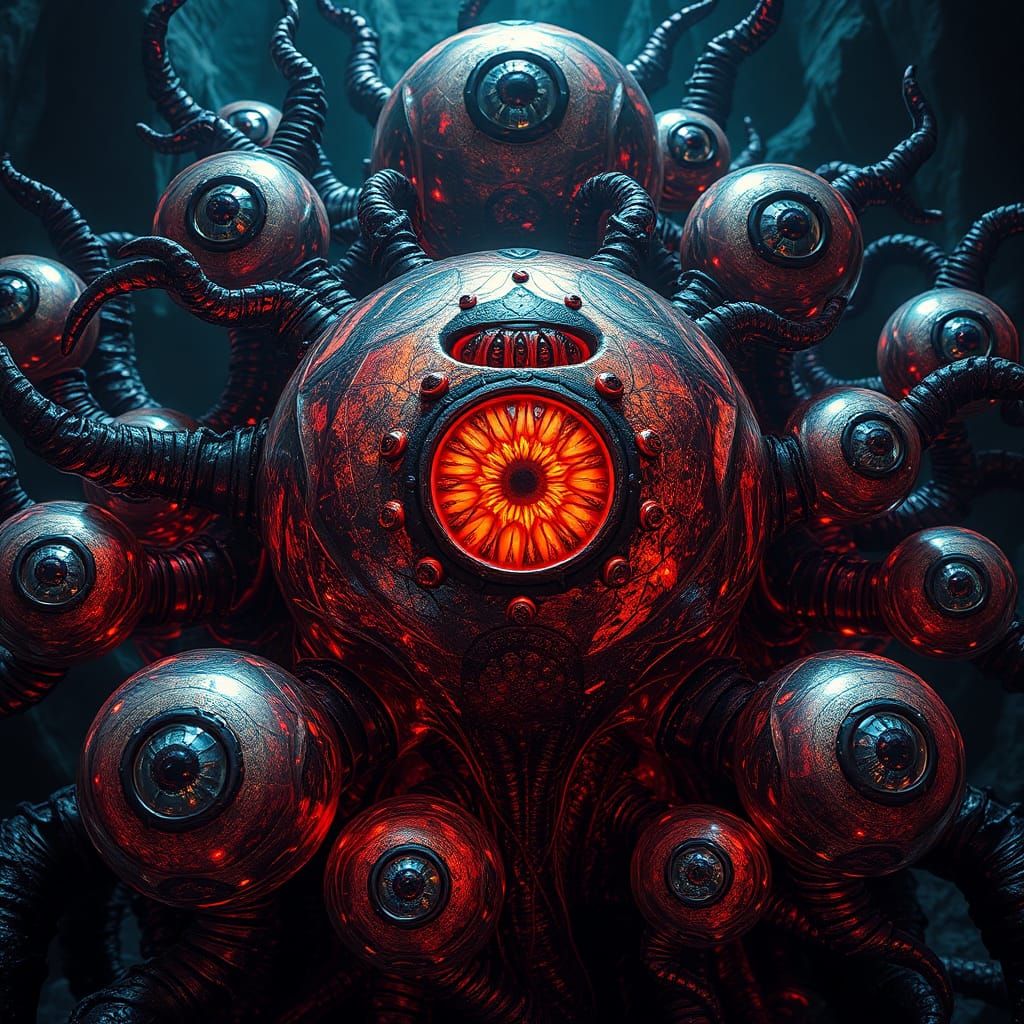 Yog-Sothoth: Iridescent Horror in Hyperrealistic Detail