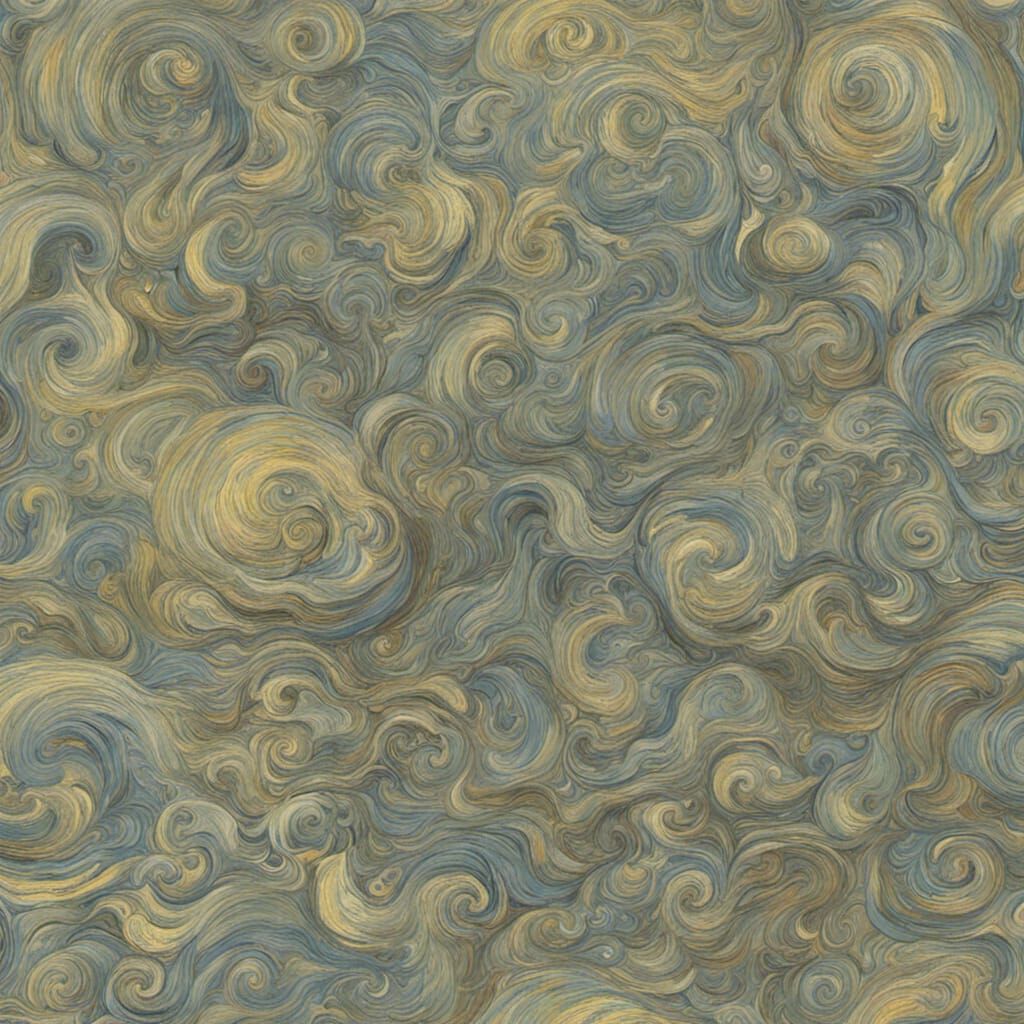 Intricate 3D Render in Van Gogh Style