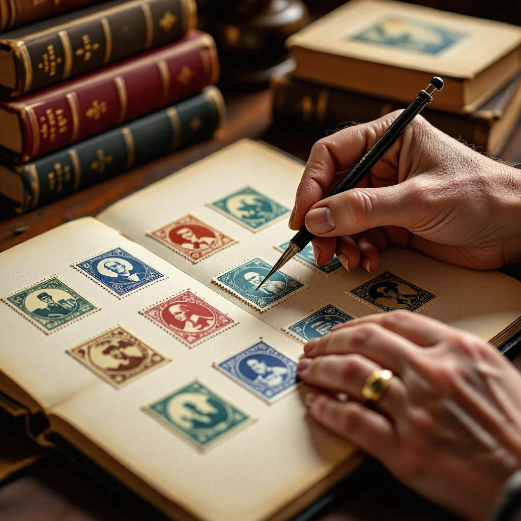 Collector Adds Stamp to Historical Postage Album