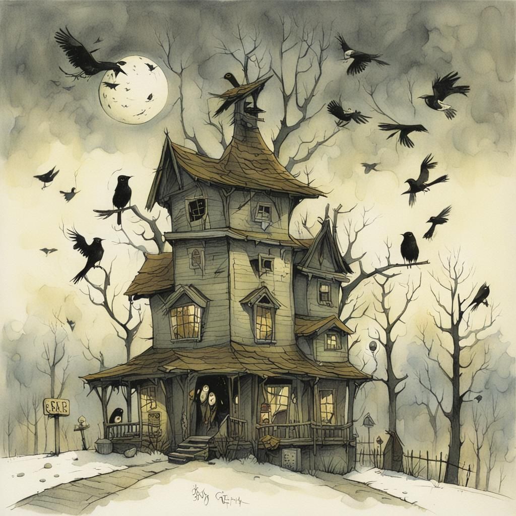 Dark Fantasy World by Gris Grimly