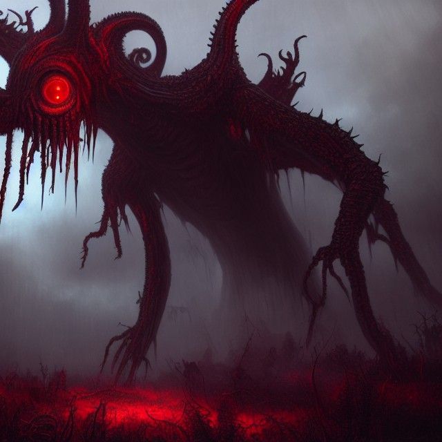 Lovecraftian Elder God Rules Post-Apocalyptic World
