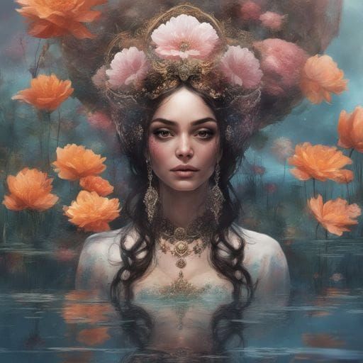 Reflective Portrait in Water