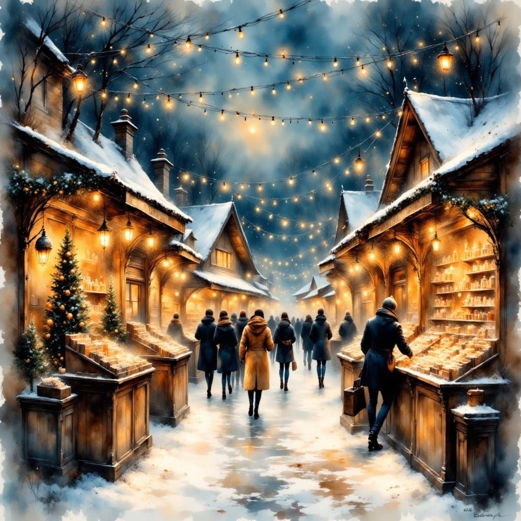Marché d'Hiver Enchanté....