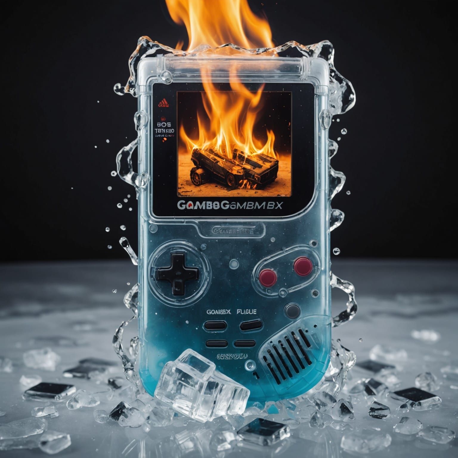 Gameboy on Fire and Ice