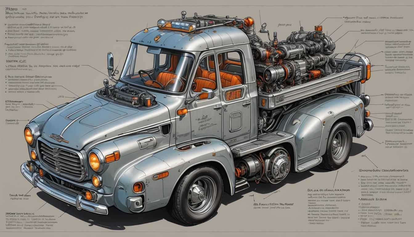 very cool pickup truck