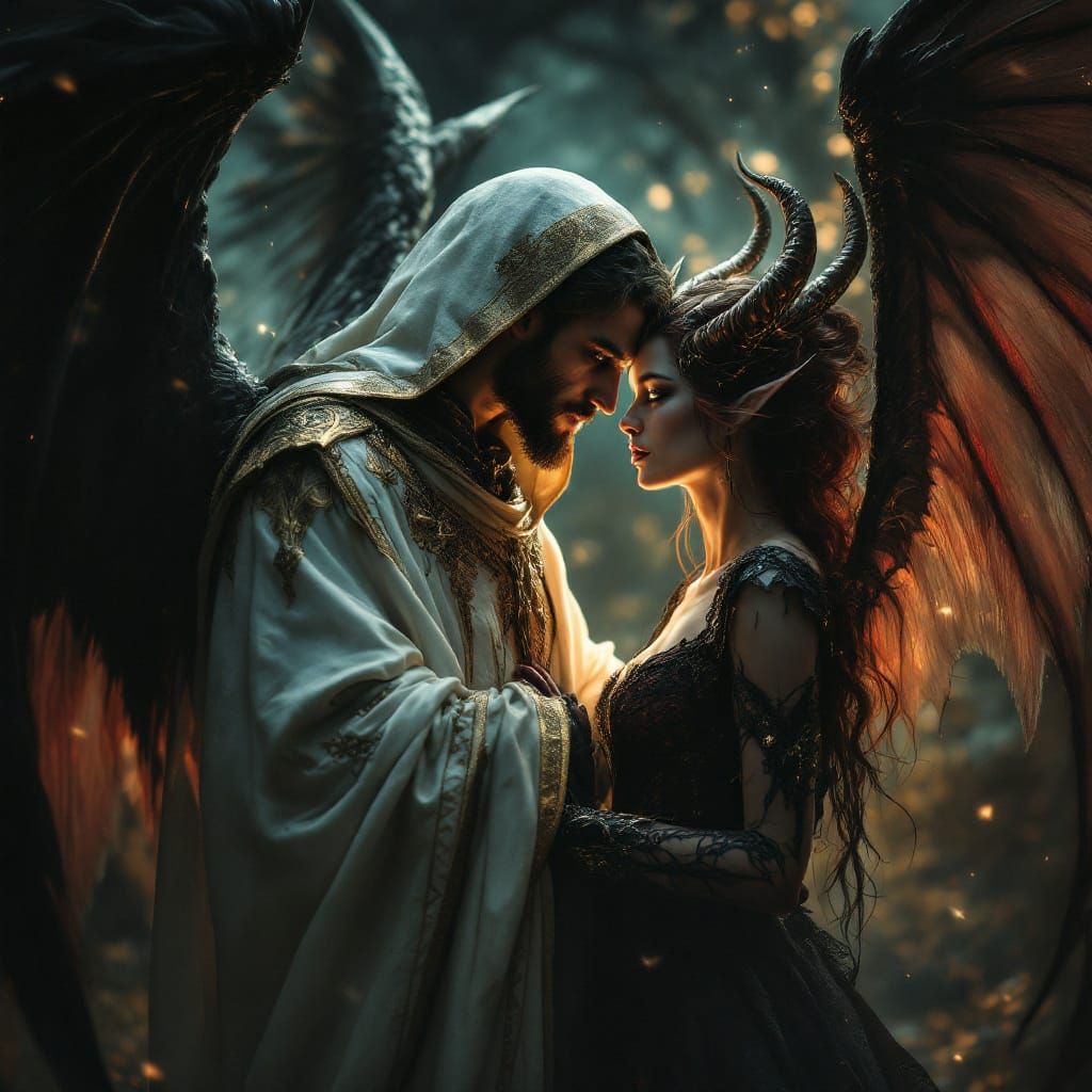 Archangel Inarius and Lilith in Secret Meeting