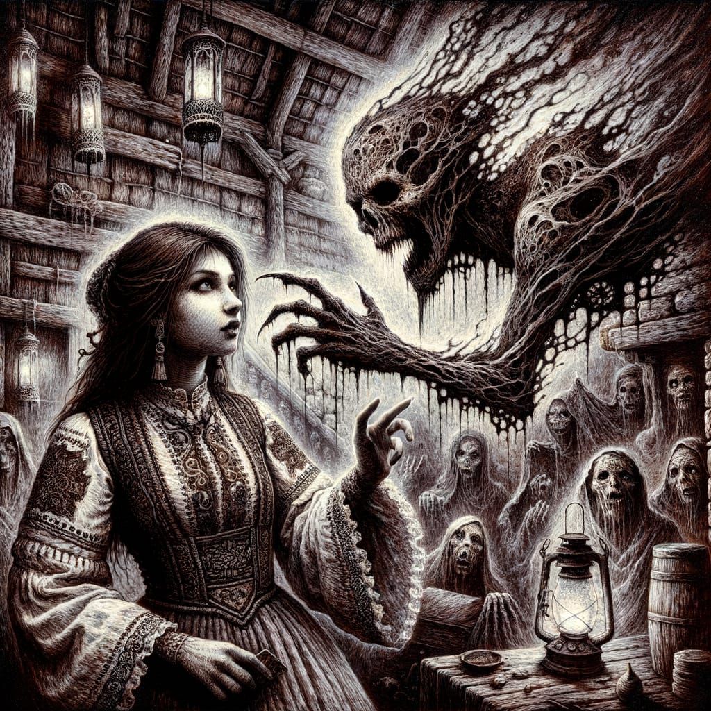 Supernatural Encounter in a Haunted Romanian Castle