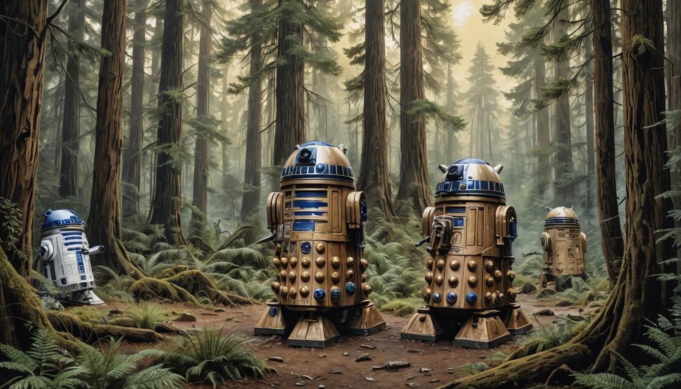 Sarcastic AND Evil... It's R2-Dalek-2