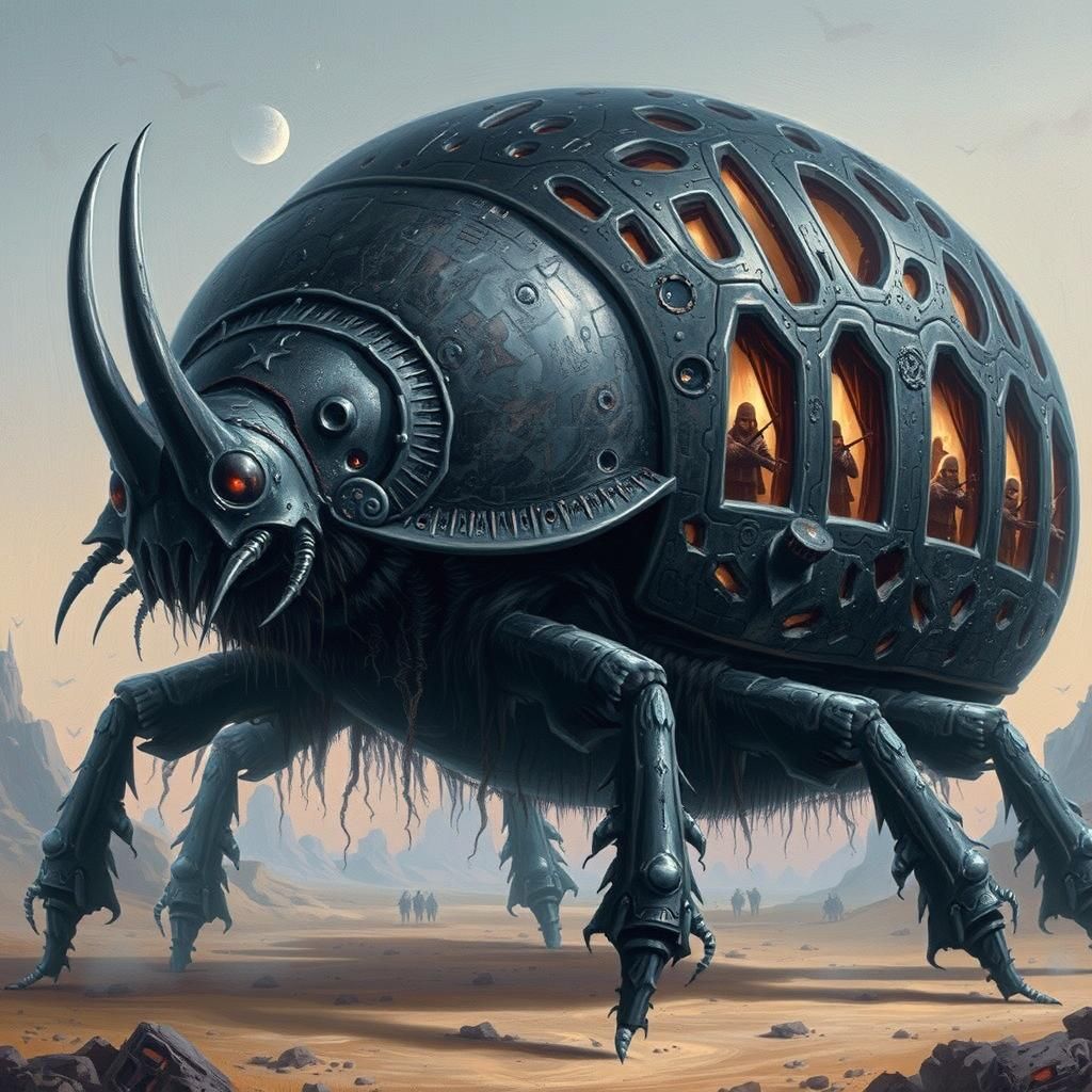 Giant Undead Beetle Troop Carrier