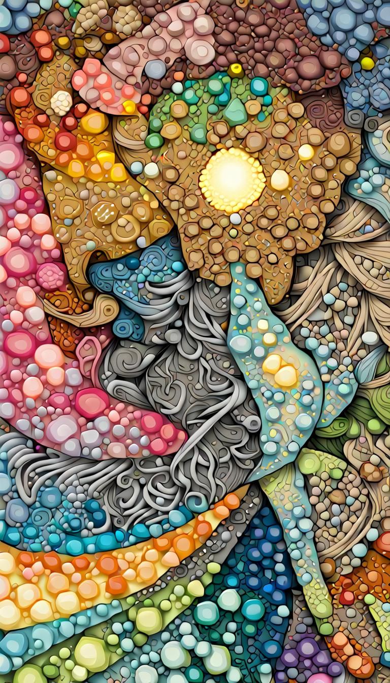 Zentangle Iridescent Masterpiece 3-D Alcohol Inks Maximum 3-...