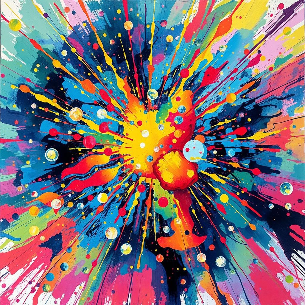 Elven Underwater Marvels in Pop Art Style