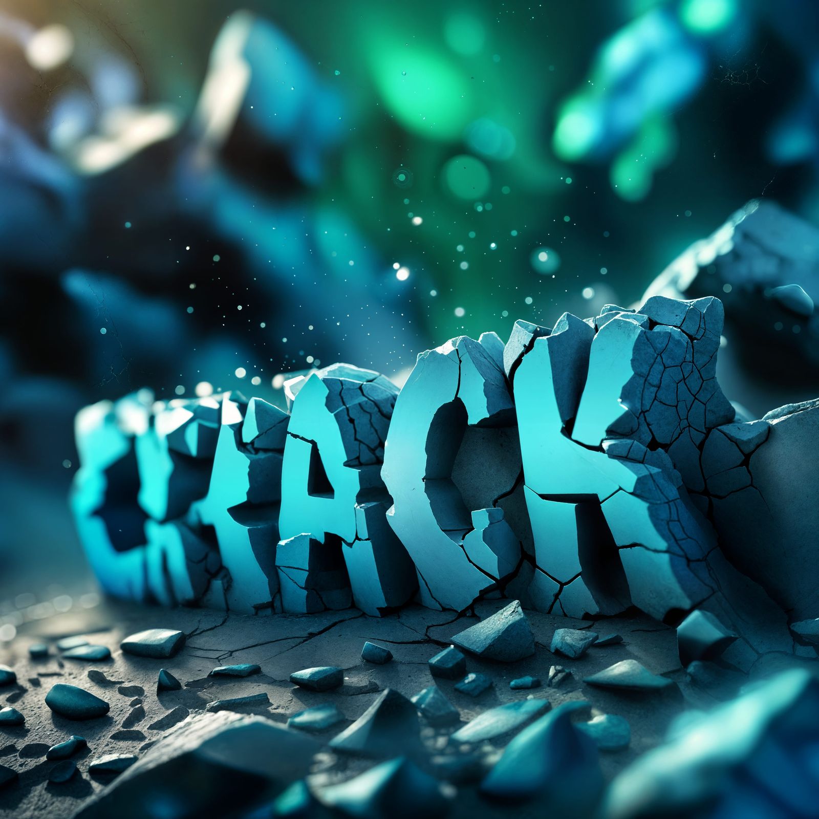 Cracked Onomatopoeia: The Word "Crack" in Green