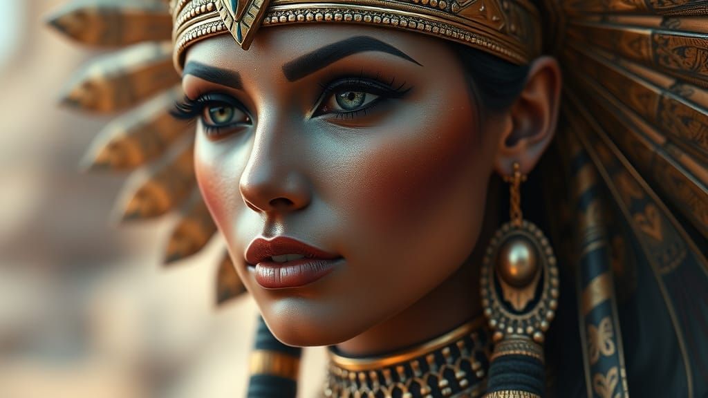 attractive Egyptian Princess