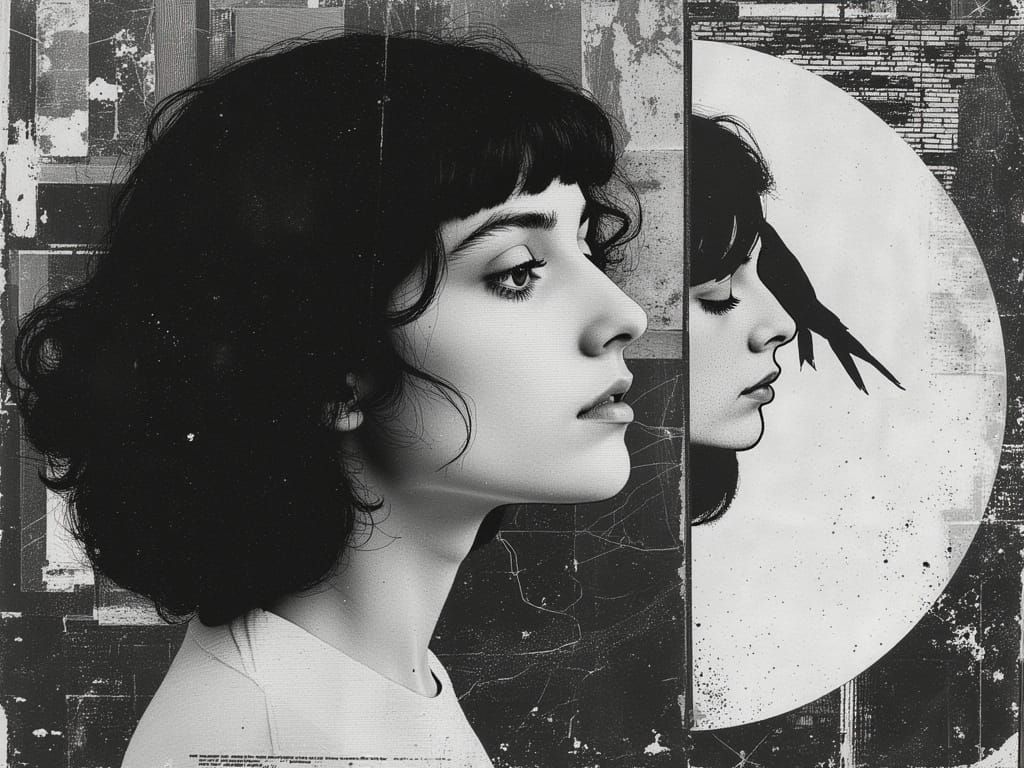 Cillian Murphy Portrait in Art Deco Style