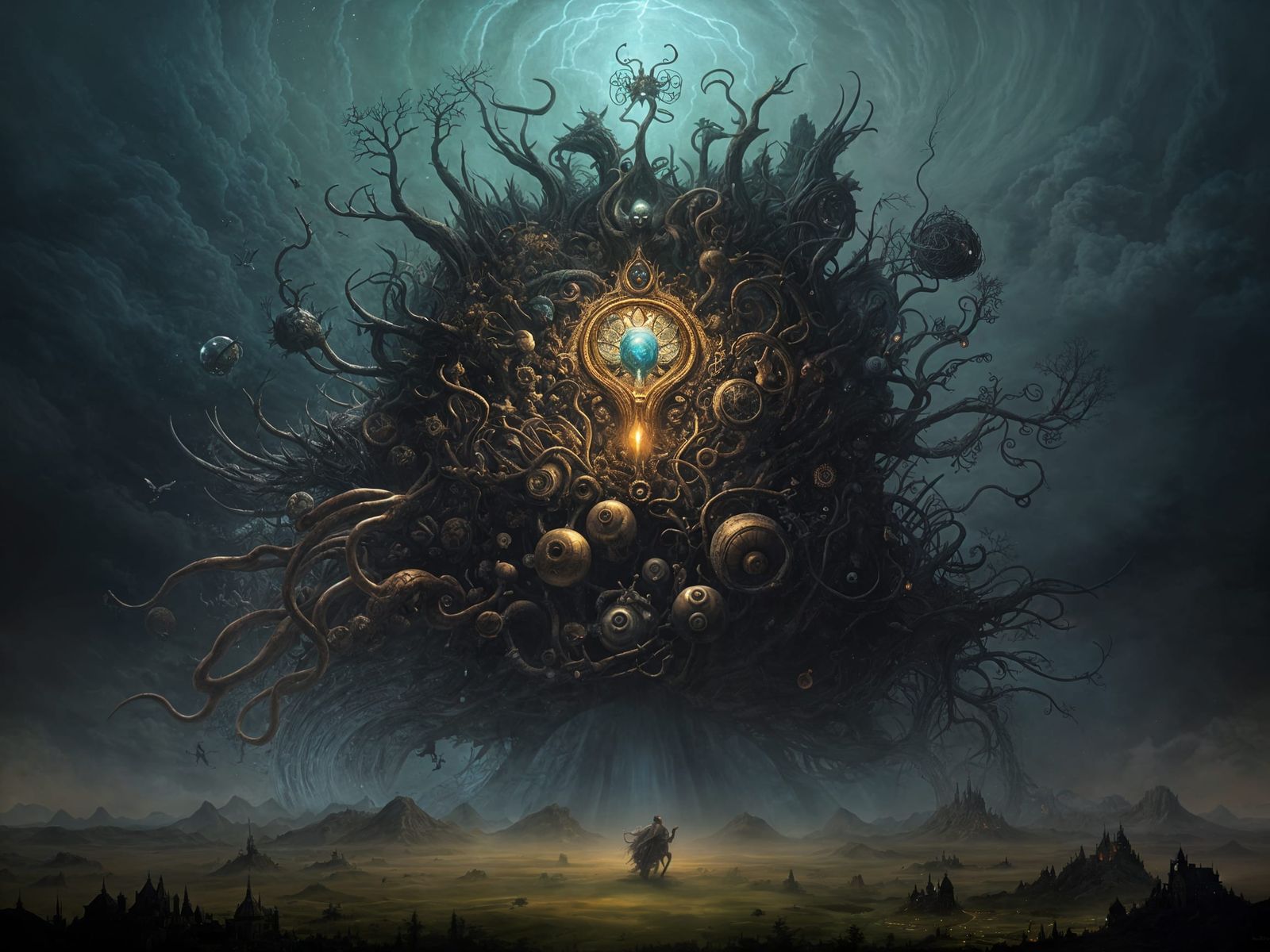 Surreal Art Style Digital Illustration