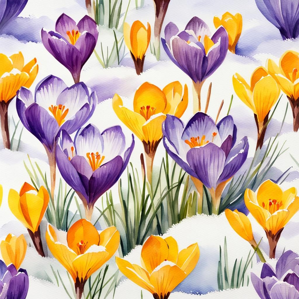 First Crocuses