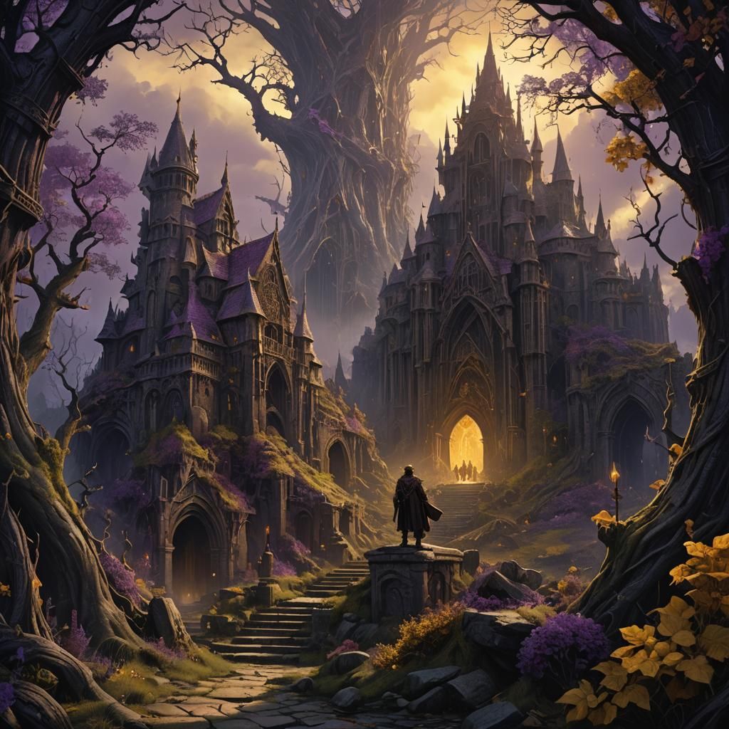 Middle-earth Horror in Dark Fantasy Concept Art