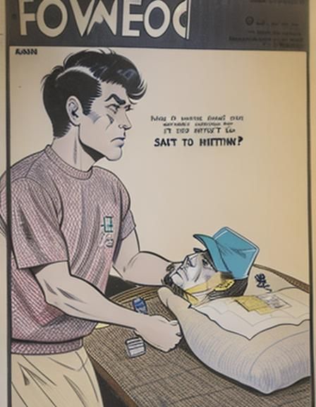 Narcan Administration First Step in Comic Book Style