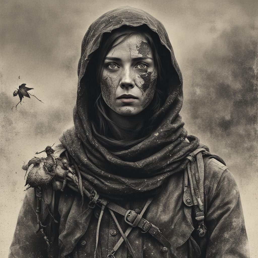 Lone Survivor: A Beautiful Woman in Apocalypse